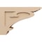 Ekena Millwork 7"W x 21"D x 14"H Classic Mayflower Rough Cedar Woodgrain TimberThane Corbel, Primed Tan CORUR07X21X14MAYRCPR - alternate 6